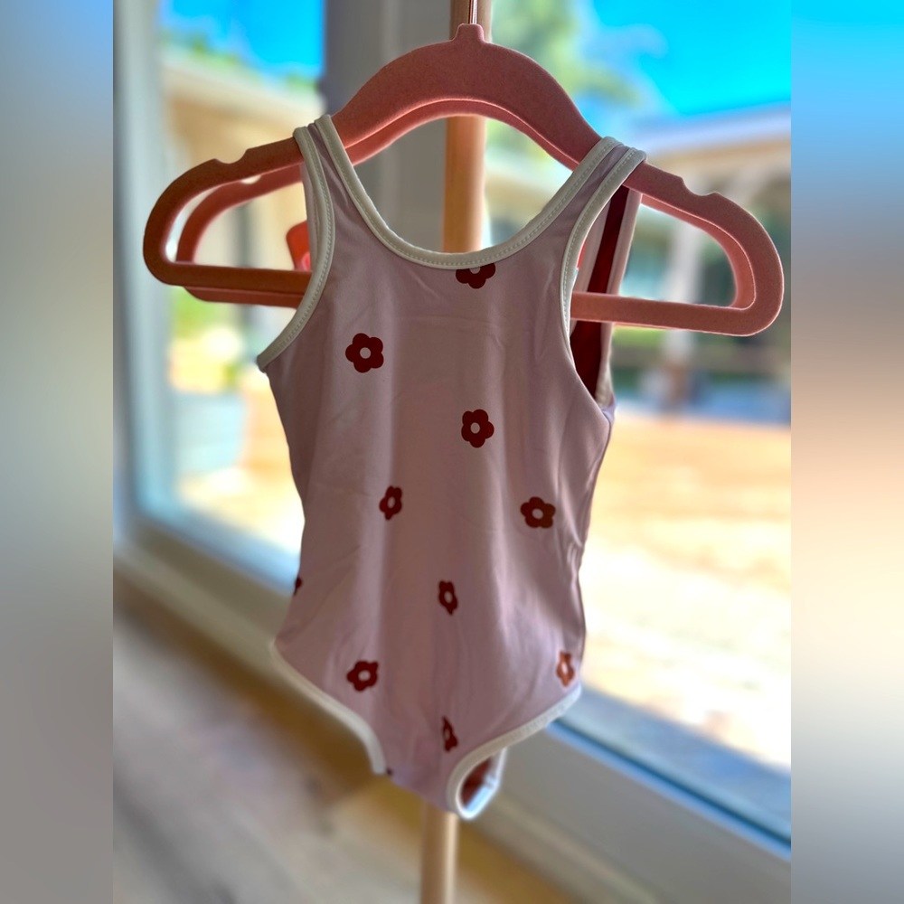 Reversible Miles The Label swimsuit. 3-6 months.